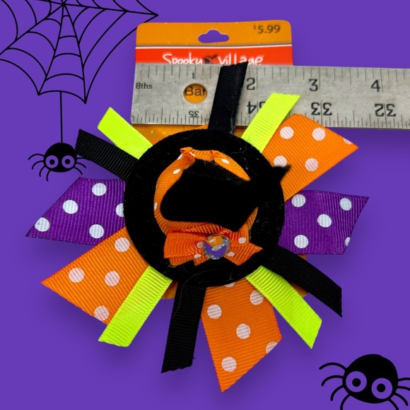 Halloween cuteness in a box! Headband Barrettes Light-Up Necklaces Koozie NEW - Picture 10 of 12